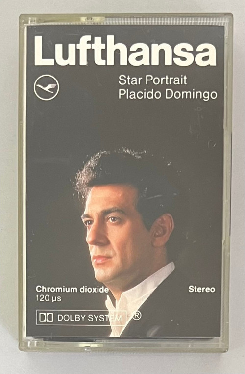 Placido Domingo Star Portrait Kaset (Orijnal Dönem Baskı Kaset)