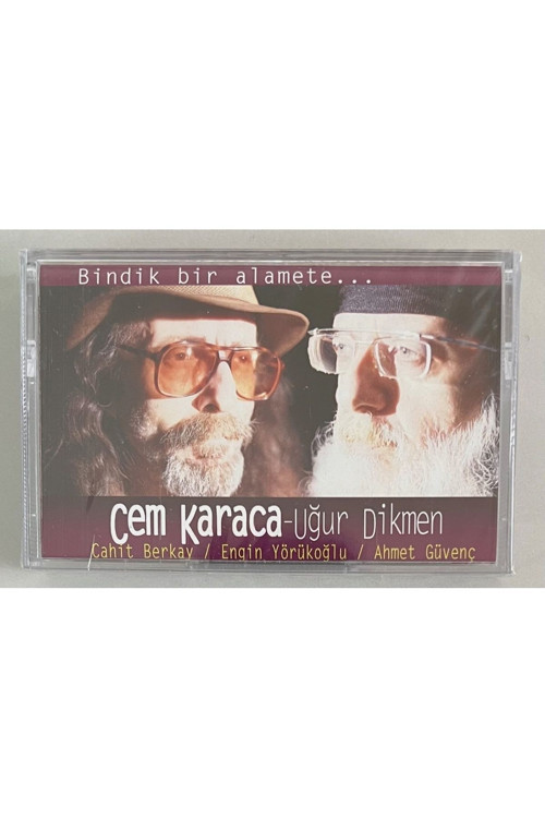 Cem Karaca Uğur Dikmen Bindik Bir Alamete Kaset (Sıfır Jelatinli)