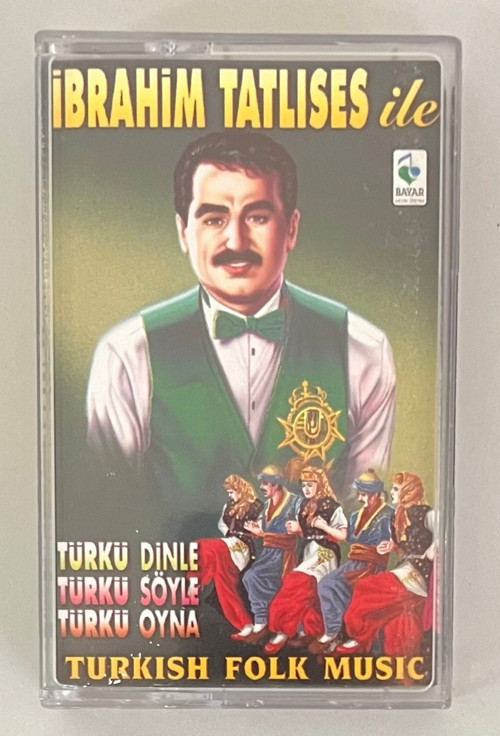 İbrahim Tatlıses İle Türkü Dinle Trkü Söyle Türkü Oyna Turkish Folk Music Kaset (Dönem Baskı)