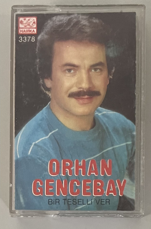Orhan Gencebay Bir Teselli Ver Kaset (Orijinal Dönem Kağıt Baskı Kaset B Yüzü Fotodadır)
