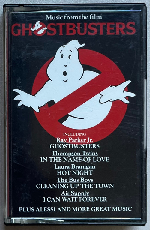 Ghostbusters Original Soundtrack Kaset (Orijinal 1984 Dönem Alman Baskı Kaset)