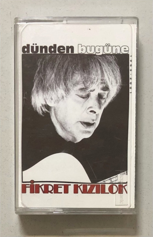 Fikret Kızılok Dünden Bugüne (Zaman Zaman Yeterki, Sevda Çiçeği ..) Kaset (Orjnal Dönem Baskı Kaset)