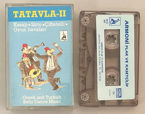 Tatavla 2 Kasap Sirto Çiftetelli Oyun Havaları Kağıt Baskı Kaset