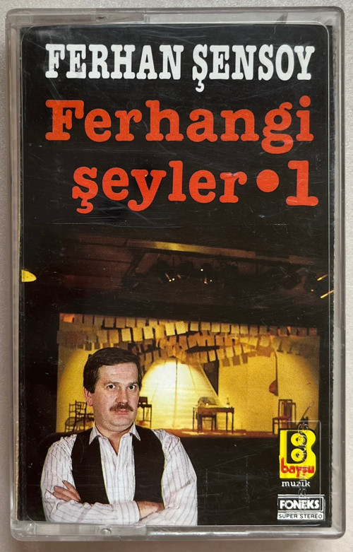 Ferhan Şensoy Ferhangi Şeyler 1 Kaset (Orijinal Dönem Kağıt Baskı Kaset)
