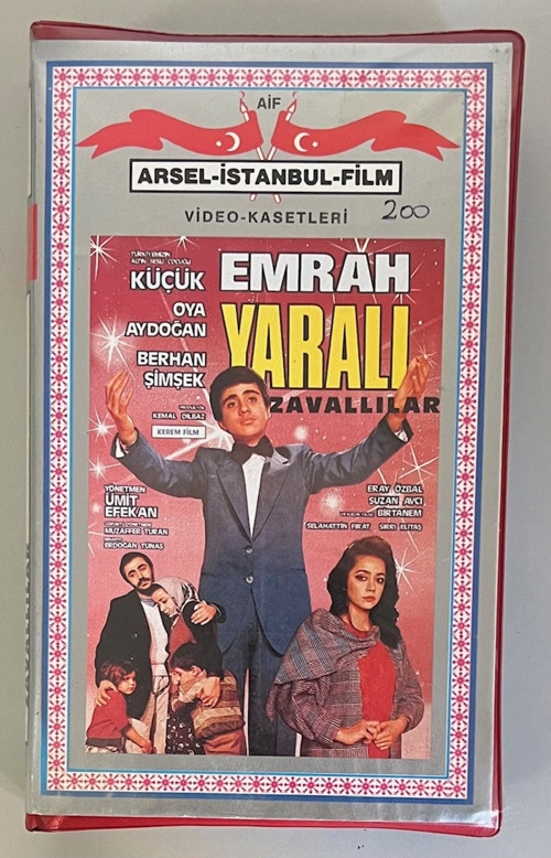 Küçük Emrah Yaralı Zavallılar Vhs Kaset (Orijinal Dönem Baskı Vhs)