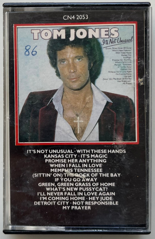 Tom Jones It'S Not Unusual Kaset (Orjnal Dönem Baskı Kaset)