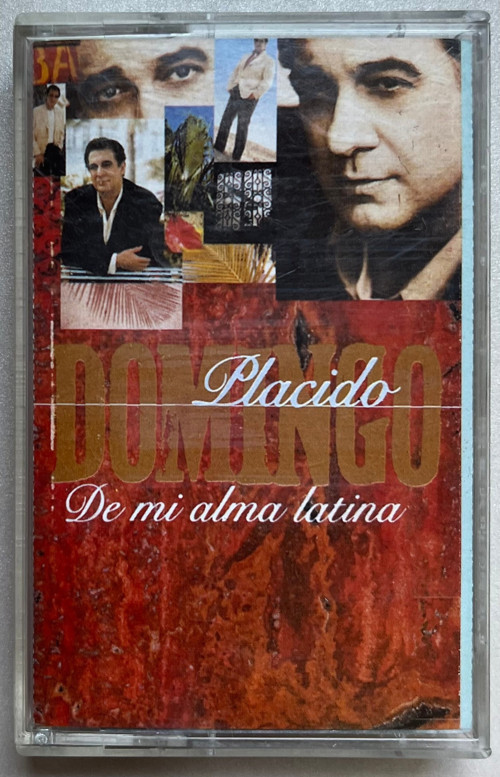 Placido Domingo De Mi Alma Latina Kaset (Orijnal Dönem Baskı Kaset)