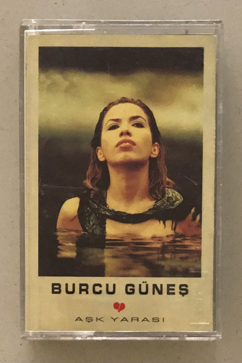 Burcu Güneş Aşk Yarası Kaset (Orjinal Dönem Baskı)