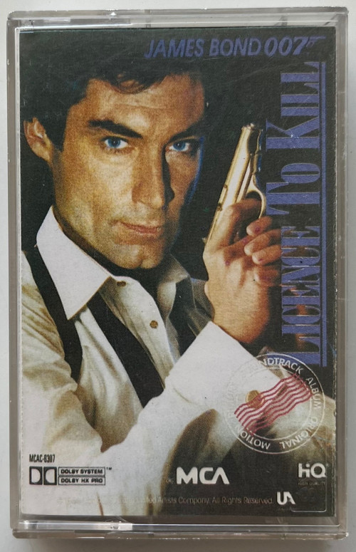 James Bond Licence To Kill Film Müzikleri Kaset (Orijnal Dönem Baskı Kaset)