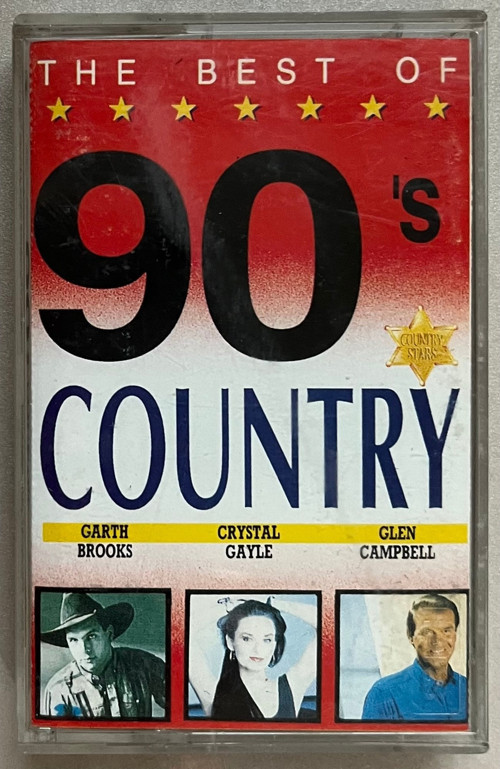The Best Of 90’S Country Kağıt Baskı Kaset