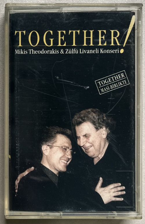 Zülfü Livaneli & Mikis Theodorakis Together Kaset (Orijinal Dönem Baskı Kaset)