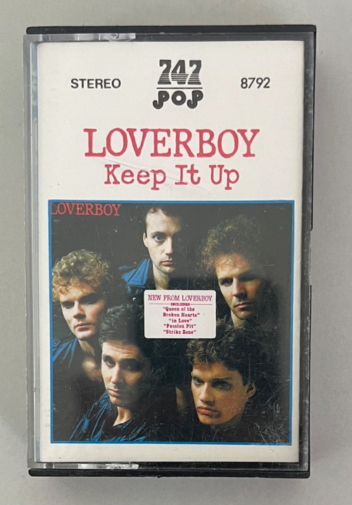 Loverboy Keep It Up Kaset (Dönem 747 Suudi Arabistan Baskı Kaset)