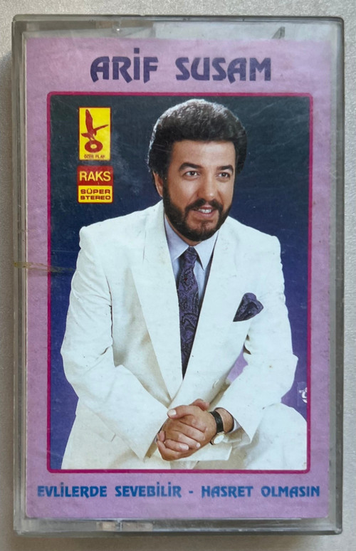 Arif Susam Evlilerde Sevebilir - Hasret Olmasın Kaset (Orjnal Dönem Baskı Kaset)