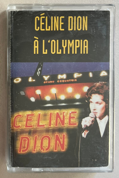 Celine Dion A L'Olympia Kaset (Orjnal Dönem Baskı Kaset)