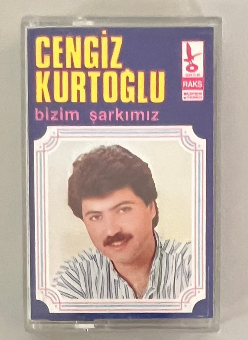 Cengiz Kurtoğlu Bizim Şarkımız Kaset (Orjnal Dönem Kağıt Baskı Kaset)