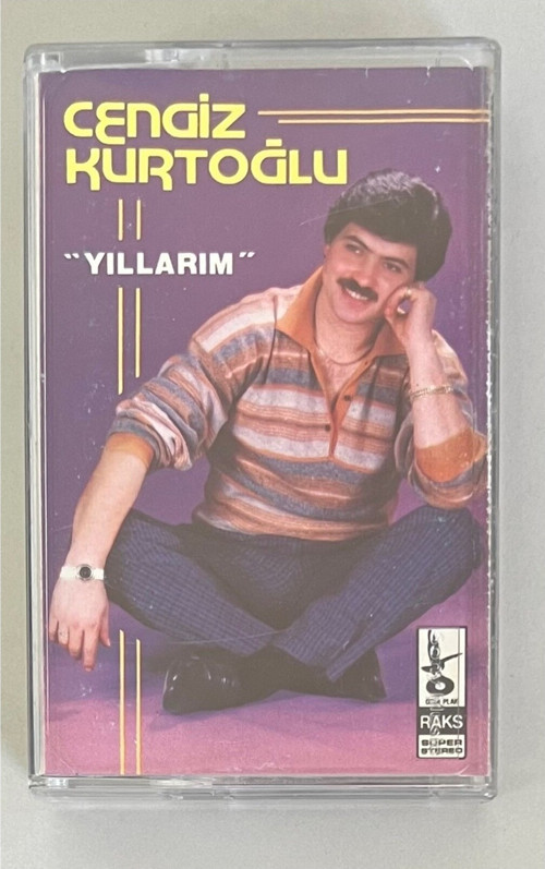 Cengiz Kurtoğlu Yıllarım Kaset (Orjnal 1987 Dönem Kağıt Baskı Kaset)