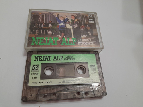 Nejat Alp Londra Konserleri Kağıt Baskı Kaset