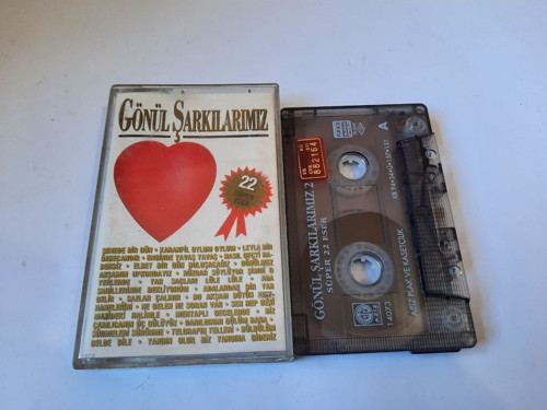Gönül Şarkılarımız 22 Süper Eser Cam Baskı Kaset