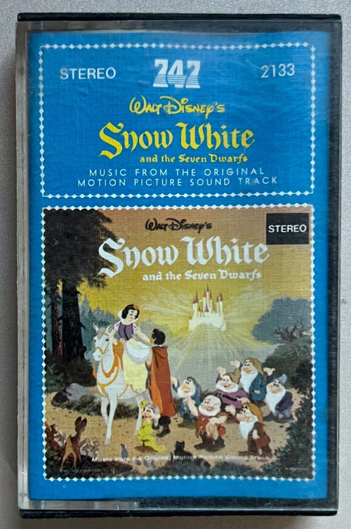 Walt Disney'S Snow White And The Seven Dwarf Kaset (Dönem 747 Suudi Arabistan Baskı Kaset)