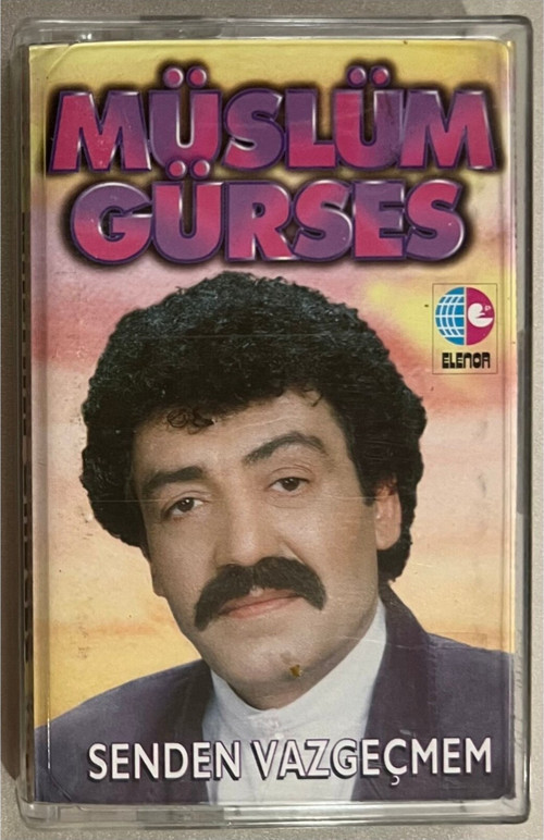 Müslüm Gürses Senden Vazgeçmem Kaset (Orjnal 1994 Dönem Baskı Kaset)