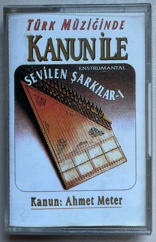 Ahmet Meter Türk Müziğinde Kanun İle Sevilen Şarkılar Kaset (Orijinal Dönem Baskı Kaset)