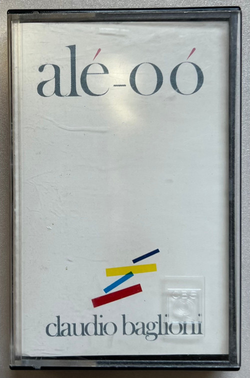 Claudio Baglioni Ale-Oo Kaset (Orjnal Dönem 1982 İspanya Kağıt Baskı Kaset)