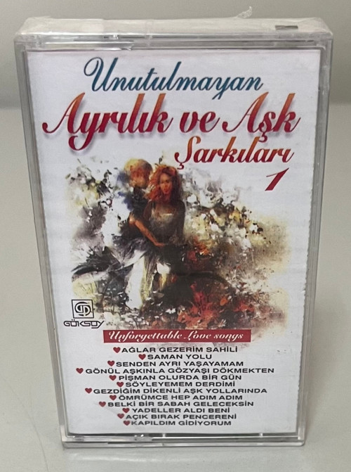 Unutulmayan Ayrılık Ve Aşk Şarkıları Sıfır Jelatinli Kaset