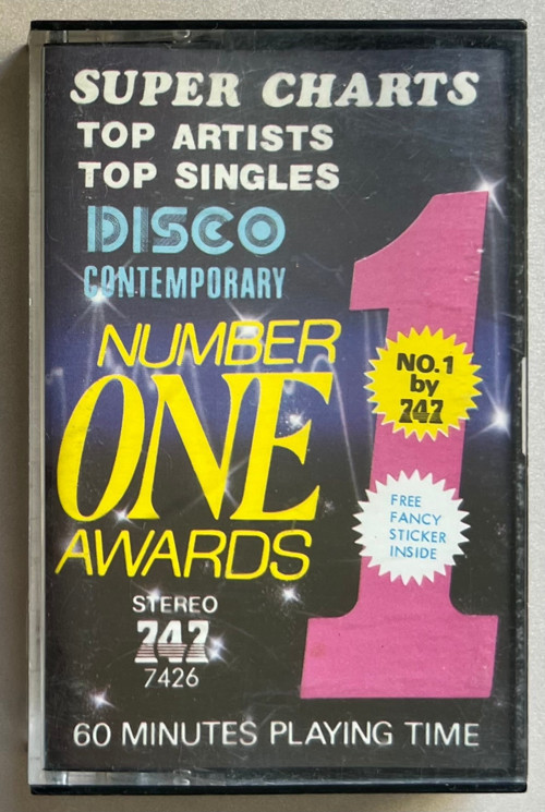 Super Charts Top Artists Top Singles Kaset (Dönem 747 Suudi Arabistan Baskı Kaset)
