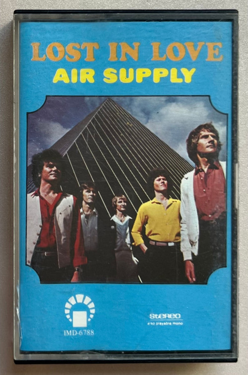 Air Supply Lost In Love Kaset (Orjnal Dönem Imd Suudi Arabistan Baskı Kaset)