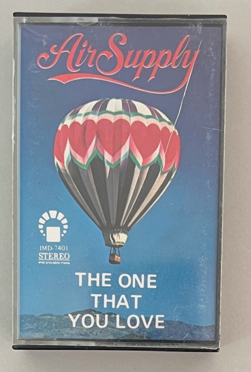 Air Supply The One That You Love Kaset (Dönem Suudi Arabistan Baskı Kaset)