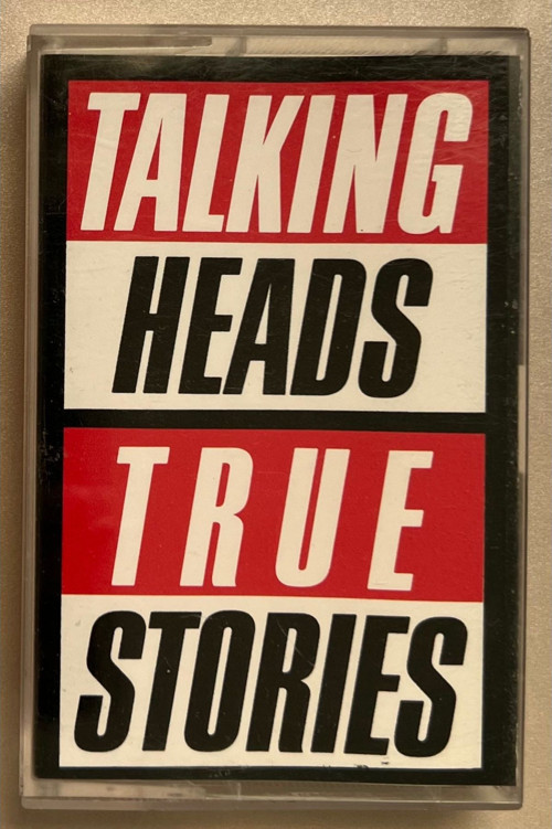 Talking Heads True Stories Kaset (Dönem Foot Print Stüdyo Baskı Kaset)
