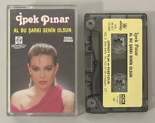 İpek Pınar Al Bu Şarkı Senin Olsun Kağıt Bası Kaset