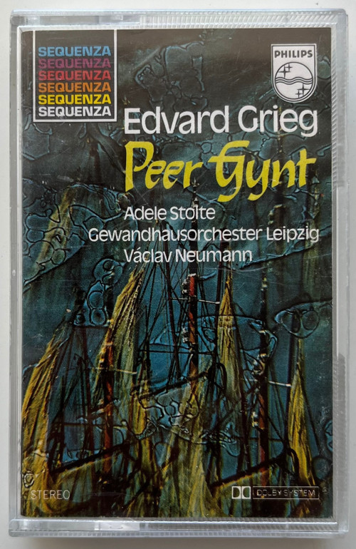 Edvard Grieg Peer Gynt Kaset (Orjnal Dönem Baskı Kaset)