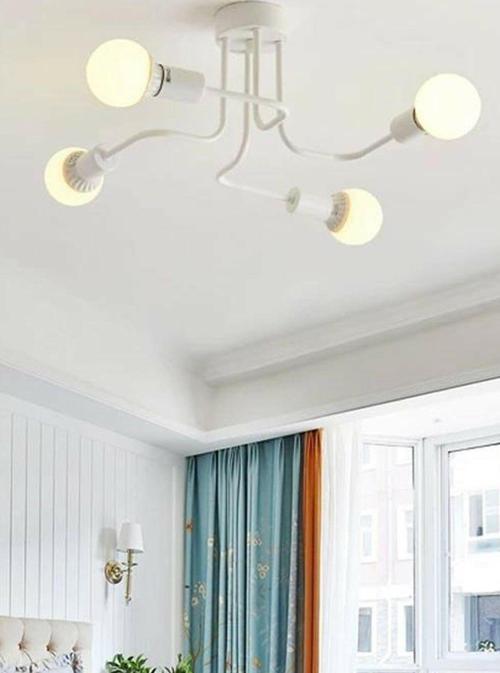 Retro Akrep Modern 4'lü Plafonyer Tavana Monte Avize