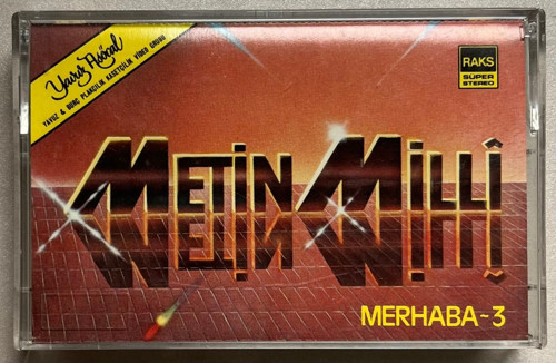 Metin Milli Merhaba 3 Kaset (Orinal Dönem Kağıt Baskı Kaset)