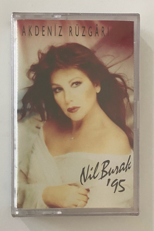 Nil Burak Akdeniz Rüzgarı 1995 Kaset (Jelatininde Sıfır Orjnal Dönem Baskı Kaset)