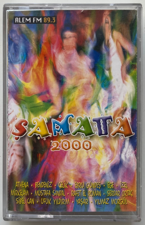 Şamata 2000 Kaset Athena,Ebru Gündeş,Yaşar,Bendeniz .. (Orijinal Dönem Baskı Kaset)