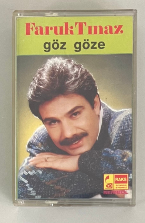 Faruk Tınaz Göz Göze Kaset (Orijinal Dönem Kağıt Baskı Kaset)