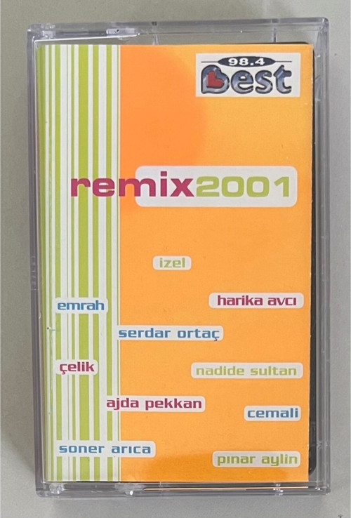 Remix 2001 Kaset (Serar Ortaç,İzel,Emrah,Soner Arıca,Çelik)