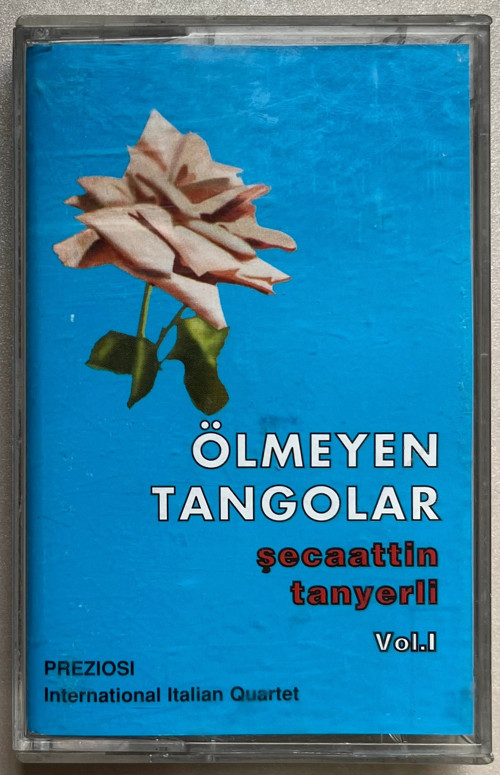 Şecaattin Tanyerli Ölmeyen Tangolar 1 Kaset (Orjnal Dönem Baskı Kaset)