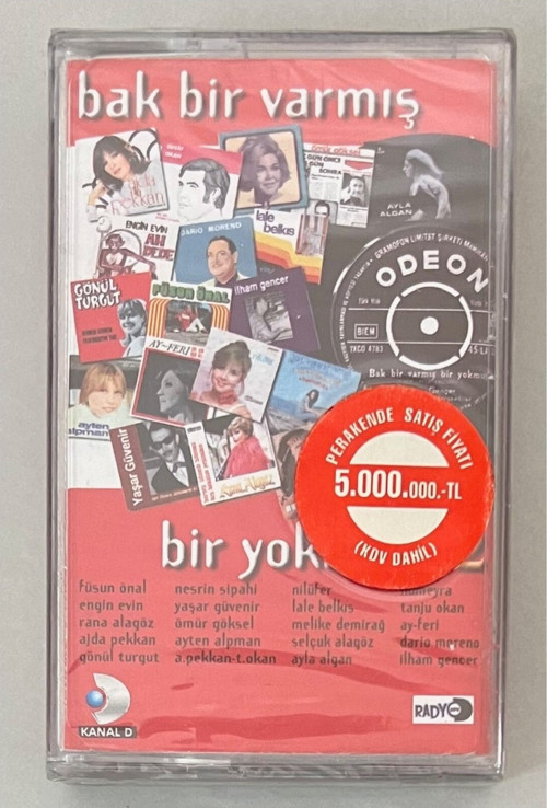 Bak Bir Varmış Bir Yokmuş 2 Kaset (Jelatininde Sıfır Orjnal Dönem Baskı)