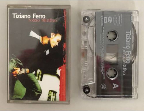 Tiziano Ferro Rosso Relativo Kaset