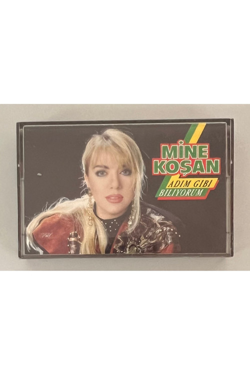 Mine Koşan Adım Gibi Biliyorum Kaset (Orjnal Dönem Baskı Kaset)