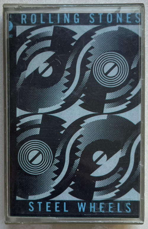 Rolling Stones Steel Wheels Kaset (Orijinal Dönem Kağıt Baskı Kaset)