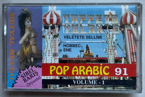 Pop Arabic 91 Volume 1 Meyyal Meyyal Kaset (Orijinal Dönem Kağıt Baskı Kaset)