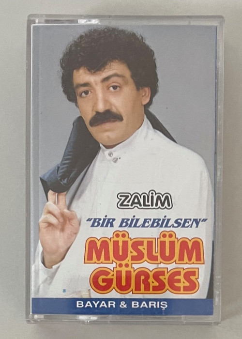 Müslüm Gürses Bir Bilebilsen - Zalim Kaset (Orjnal Dönem Baskı Kaset)