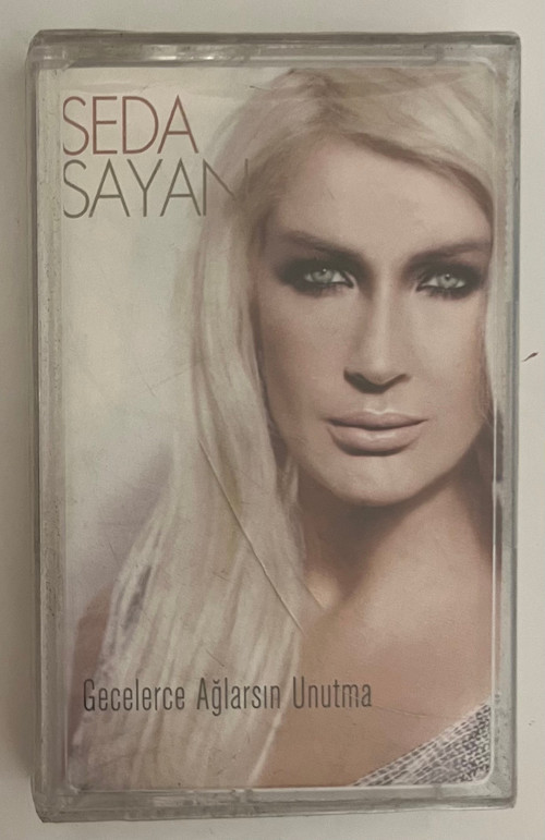 Seda Sayan Gecelerce Ağlarsın Unutma Kaset (Sıfır Jelatinli)
