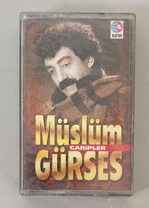Müslüm Gürses Garipler Kaset (Jelatininde Sıfır Orjnal Dönem Baskı Kaset)