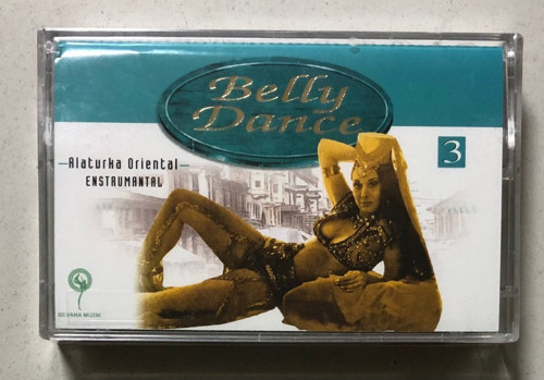Belly Dance Alaturka Oriental Enstrumantal 3 Kaset (Jelatinli Sıfır Orijnal Dönem Baskı Kaset)