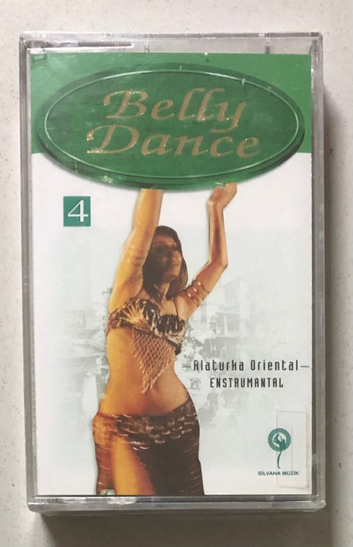 Belly Dance Alaturka Oriental Enstrumantal 4 Kaset (Jelatinli Sıfır Orijnal Dönem Baskı Kaset)